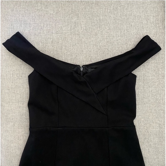 Lulus Black Classic Glam Black Off-the-Shoulder Women’s Bodycon Dress✨ - Picture 7 of 11